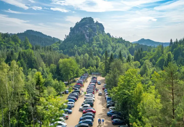 Szczeliniec parking: Jak uniknąć stresu przed wędrówką?