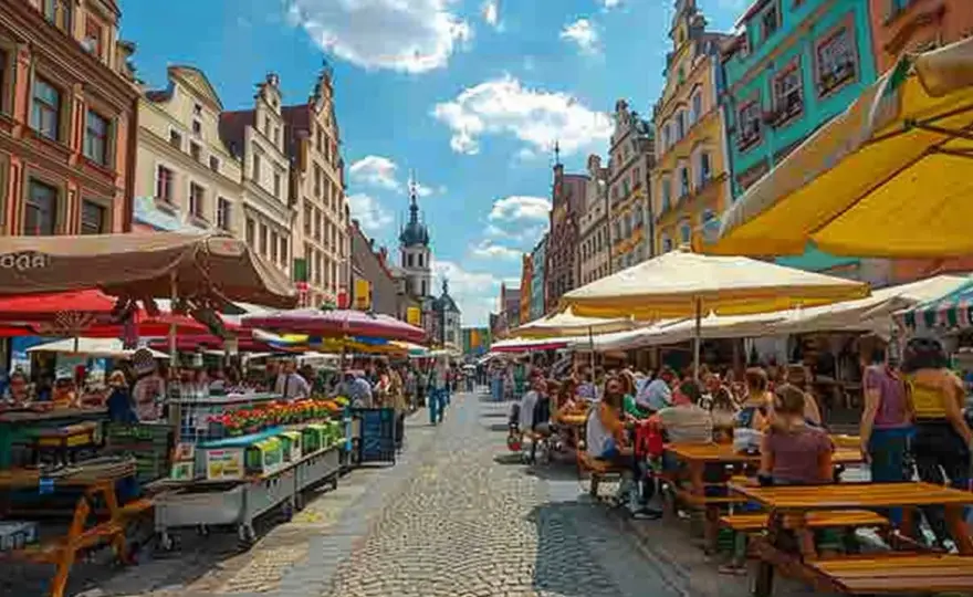 Jedzenie na Rynku we Wrocławiu - najlepsze miejsca na posiłek