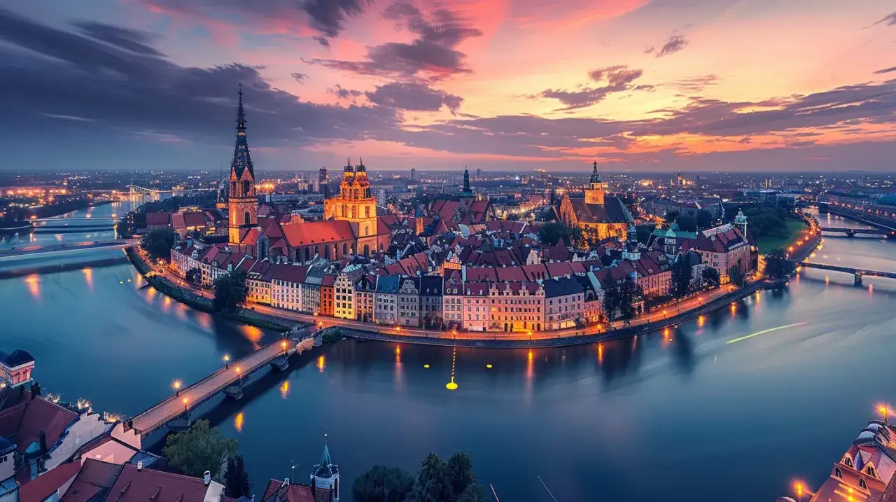Zdjęcie Panorama Wrocławia: Gdzie najlepsze widoki? Mapa punktów